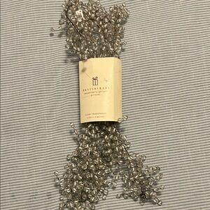 Pottery Barn Transparent Beaded Garland